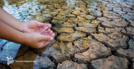 washing hands on the ground